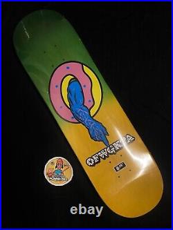 RARE Santa Cruz OFWGKTA Odd Future Skateboard Deck Donut Tyler Creator