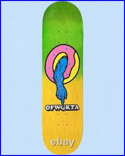 RARE Santa Cruz Odd Future OF Roskopp Tyler The Creator OFWGKTA Skateboard Deck