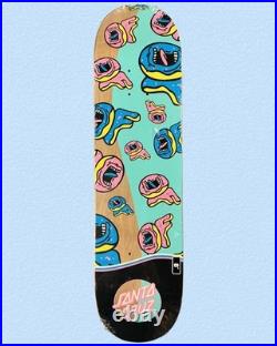 RARE Santa Cruz Odd Future OF Tyler The Creator Screaming Donuts Skateboard Deck
