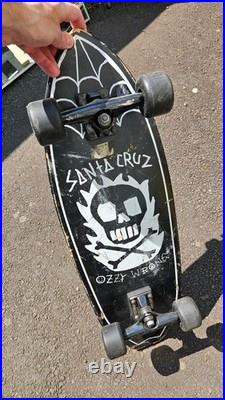 RARE Santa Cruz Ozzy Wright Model Skateboard 9.7 Ozzy Wrong (2007)