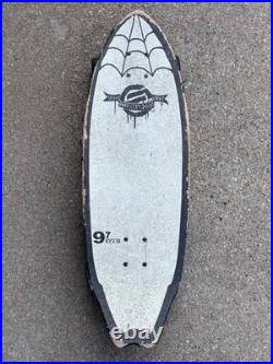 RARE Santa Cruz Ozzy Wright Model Skateboard 9.7 Ozzy Wrong Skull Surf City Doom