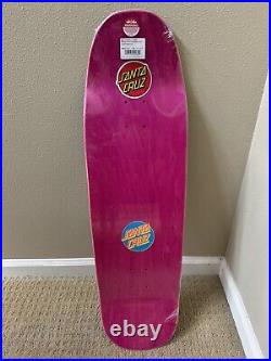 RARE Santa Cruz Rob Roskopp Frame Hand Neon 9.51 Skateboard Deck