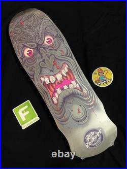 RARE Santa Cruz Roskopp Florian Eye Face 50th Anniversary Skateboard Deck Shaped