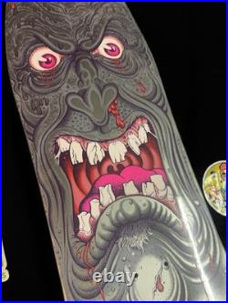 RARE Santa Cruz Roskopp Florian Eye Face 50th Anniversary Skateboard Deck Shaped