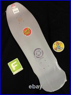 RARE Santa Cruz Roskopp Florian Eye Face 50th Anniversary Skateboard Deck Shaped
