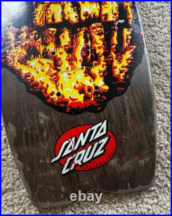 RARE Santa Cruz STREET CREEP GLOW CRUZER glow in the dark jim phillips used