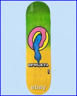RARE Santa Cruz Skateboard Deck Roskopp Odd Future OFWGKTA Tyler 8.25 NOS 2019
