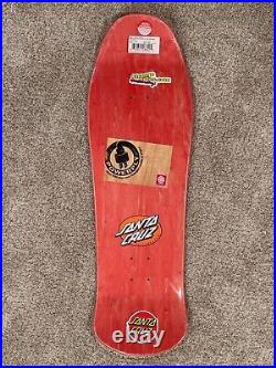 RARE! Santa Cruz Street Creep 2012 RED STAIN SMA World Powell Vision New Deal