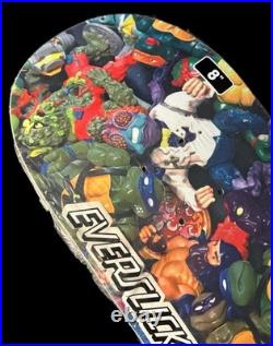 RARE Santa Cruz TMNT Skateboard Deck Everslick Teenage Mutant Ninja Turtles NEW