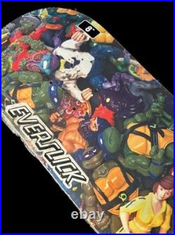 RARE Santa Cruz TMNT Skateboard Deck Everslick Teenage Mutant Ninja Turtles NEW