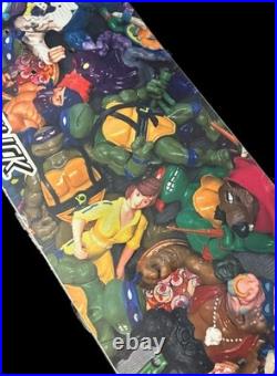 RARE Santa Cruz TMNT Skateboard Deck Everslick Teenage Mutant Ninja Turtles NEW