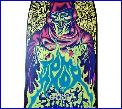 RARE Santa Cruz Tom Knox Firepit Reissue Skateboard Deck Glow in The Dark