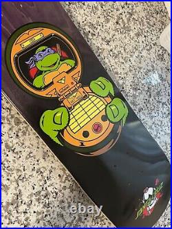 RARE Santa Cruz x TMNT Teenage Mutant Ninja Turtles Donatello Skateboard Deck