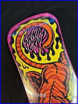 RARE Steve Alba SALBA Santa Cruz Pink Tiger Missile Skateboard Deck In Shrink