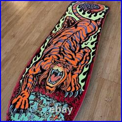 RARE Steve Alba SALBA Santa Cruz Pro Tiger Skateboard Deck Vintage 2021