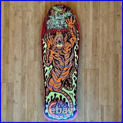 RARE Steve Alba SALBA Santa Cruz Pro Tiger Skateboard Deck Vintage 2021