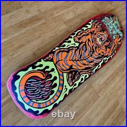 RARE Steve Alba SALBA Santa Cruz Pro Tiger Skateboard Deck Vintage 2021