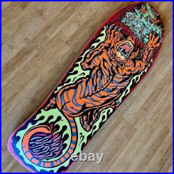 RARE Steve Alba SALBA Santa Cruz Pro Tiger Skateboard Deck Vintage 2021