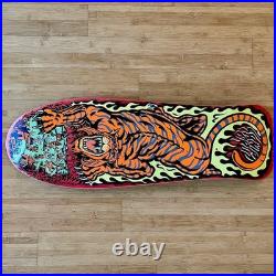 RARE Steve Alba SALBA Santa Cruz Pro Tiger Skateboard Deck Vintage 2021