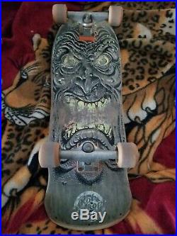RARE Vintage Santa Cruz Rob Roskopp Face Complete Skateboard OJ ll Independent