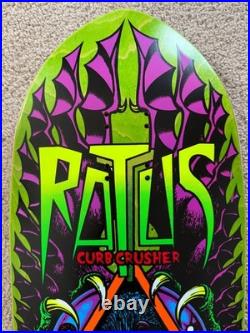 RATTUS Curb Crusher Pocket Pistols Skateboards natas matt french jim phillips