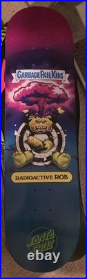 READ GPK Radioactive Rob Santa Cruz garbage pail kids Skateboard deck