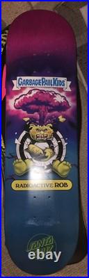 READ GPK Radioactive Rob Santa Cruz garbage pail kids Skateboard deck