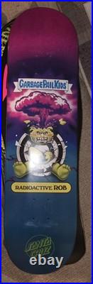 READ GPK Radioactive Rob Santa Cruz garbage pail kids Skateboard deck