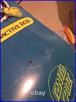 READ GPK Radioactive Rob Santa Cruz garbage pail kids Skateboard deck