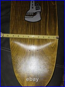 REAL Skateboard Trump Klan Jim Thiebuad Deck Rare Shaped Santa Cruz Powell