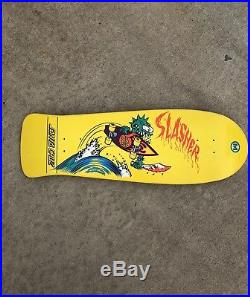 Rare 2008 Santa Cruz Keith Meek Slasher Skateboard only 400 were made