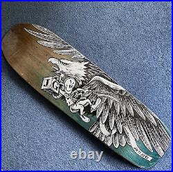 Rare Anti Hero Skateboards Jeff Grosso Skateboard Deck Eagle Santa Cruz 2012