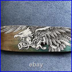 Rare Anti Hero Skateboards Jeff Grosso Skateboard Deck Eagle Santa Cruz 2012