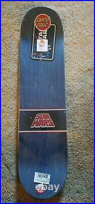 Rare Classic SANTA CRUZ Star Wars HAN SOLO Skateboard Deck BRAND NEW Disney nos