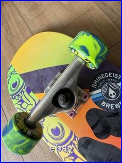 Rare Color Santa Cruz Skateboard Deck Limited Edition Skateboard