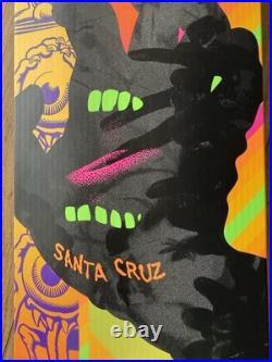 Rare Color Santa Cruz Skateboard Deck Limited Edition Skateboard