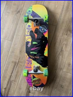 Rare Color Santa Cruz Skateboard Deck Limited Edition Skateboard