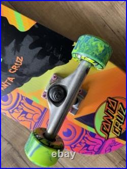 Rare Color Santa Cruz Skateboard Deck Limited Edition Skateboard