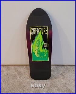 Rare Creature pig Burn Witch Burn skateboard deck santa cruz