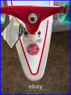 Rare Hipster Pabst Blue Ribbon Beer Santa Cruz Pintail Longboard Skateboard
