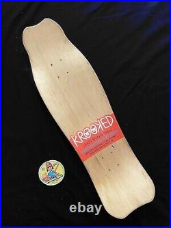 Rare Krooked Hosoi Gonz Collaboration Skateboard Deck Santa Cruz Sk8Turf 2003