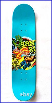 Rare LTD Santa Cruz Skateboards Graphic Collage Skateboard Deck 8.0 Powerply