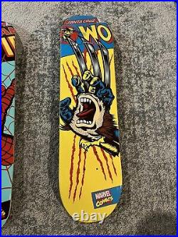 Rare Marvel/santa Cruz Skateboards