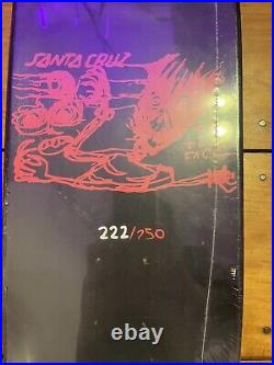 Rare NOS Autographed Santa Cruz Jason Jessee skateboard deck