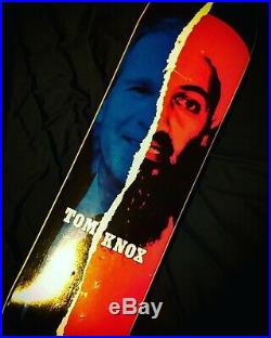 Rare NOS Tom Knox Bush Laden Santa Cruz Vintage skateboard Natas Lucero Grosso