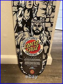 Rare New Jason Jessee Santa Cruz skateboard deck Full Print
