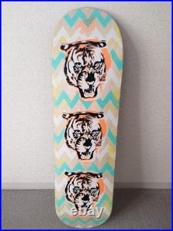 Rare SANTA CRUZ Skateboard Deck only Salba Tiger 8.6in Tiger Stencil Powerply