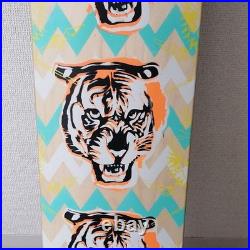 Rare SANTA CRUZ Skateboard Deck only Salba Tiger 8.6in Tiger Stencil Powerply