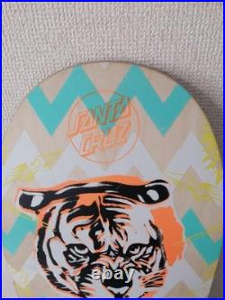 Rare SANTA CRUZ Skateboard Deck only Salba Tiger 8.6in Tiger Stencil Powerply