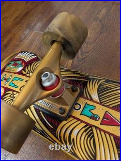 Rare Santa Cruz Apparel Pharaoh Cruiser Complete Longboard 8.3 x 32.5